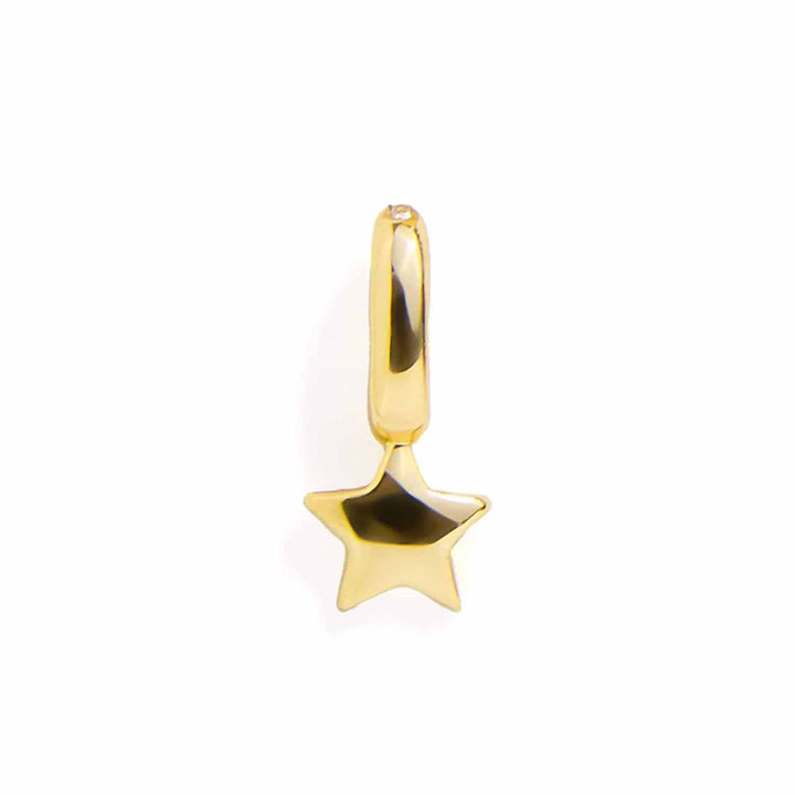 Star Charm - Celestial Jewelry Accessory in Gold & Silver - Wearing Felicity Star-Charm-Gold Wear Felicity