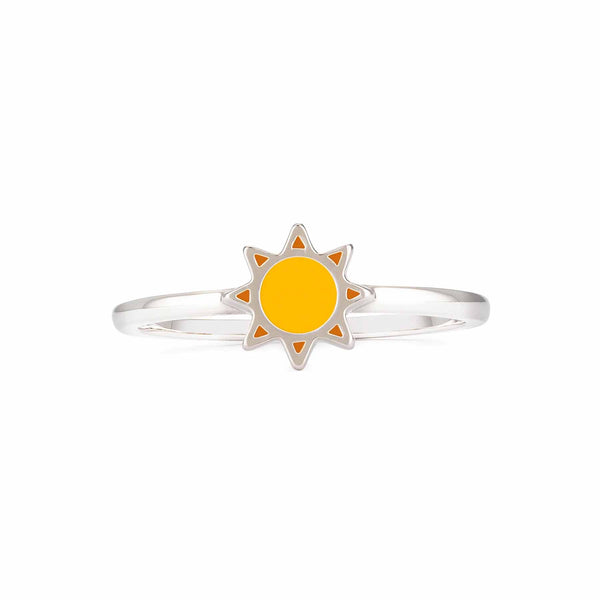 Stylish Handcrafted Sun Ring - Wearing Felicity Sun-Ring-01 Wear Felicity