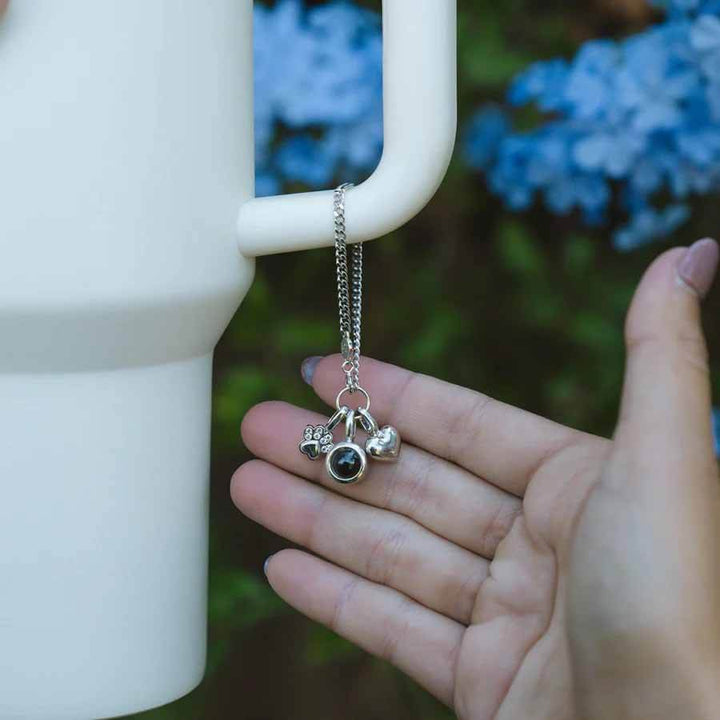 Personalized Tumbler Cup Chain Charm - Wearing Felicity Tumbler-Cup-Chain-Charm-02 Wear Felicity