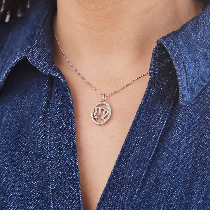 Elegant Zodiac Necklace - Personalized Jewelry - Wearing Felicity    
 Zodiac-Necklace-01 Wear Felicity